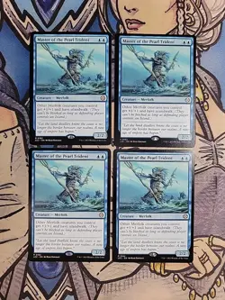 4x Master of the Pearl Trident - NM/M LCC MTG Magic - Image 1