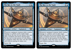 MTG - 2 x The Key to the Vault - Rare Artifact - Thunder Junction (OTJ) - M/NM - Image 1