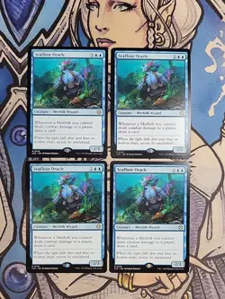 4x Seafloor Oracle - NM/M LCC MTG Magic - Image 1