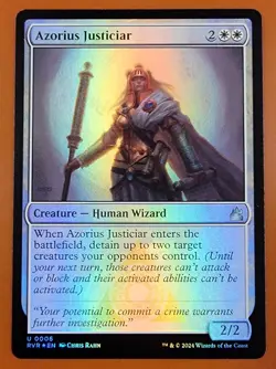 1x Azorius Justiciar | FOIL | Ravnica Remastered | MTG Magic Cards - Image 1