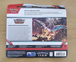 Pokemon Obsidian Flames Blister 3 Packs + Houndstone Promo SEALED! - Image 2