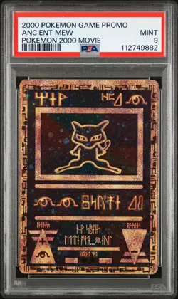 ANCIENT MEW 2000 Movie Promo PSA 9 Vintage Pokemon [Nostalgium] - Image 1