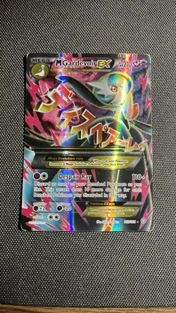 Mega Gardevoir EX 112/114 Pokemon Steam Siege 2016 Full Art - Played - Image 2