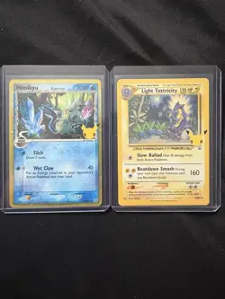 Pokemon: Mimikyu SWSH136 & Light Toxtricity SWSH137 Promos Celebrations - Image 1