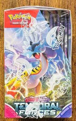 Pokemon Temporal Forces Sealed Half Booster Box (18 Packs) - Image 4