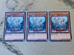 3x Barrier Statue Of The Torrent | MAGO-EN112 | Gold Rare | NM | 1st Ed |YuGiOh! - Image 1