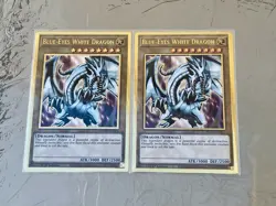 Blue-Eyes White Dragon | MGED-EN001 | MISPRINT!!! | Premium Gold Rare | YuGiOh! - Image 1