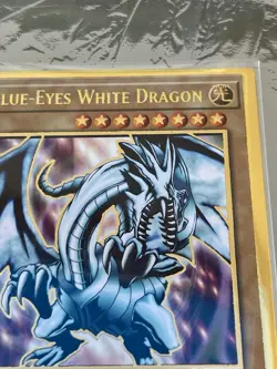 Blue-Eyes White Dragon | MGED-EN001 | MISPRINT!!! | Premium Gold Rare | YuGiOh! - Image 4