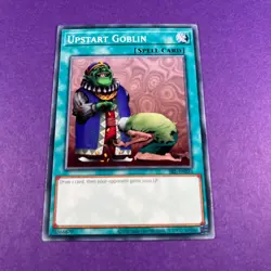 Upstart Goblin SRL-EN033 Common Unlimited 25th Yugioh Trading Card TCG - Image 1