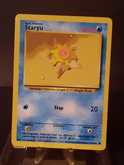 Pokemon Card TCG Staryu 065/102 Base Set Regular ( LP ) - Image 1