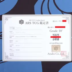 Ars10 With Certificate Of Authenticity Arceus V Promo 267/S-P Pokemon Card//Psa - Image 4