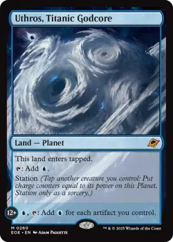 1x Uthros, Titanic Godcore - Edge of Eternities MTG Magic the Gathering -NM - Image 1