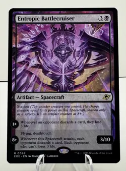 Entropic Battlecruiser X4 Playset 0099: Magic the Gathering(mtg) - Image 1