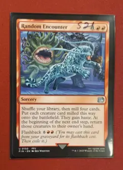 Random Encounter - 150 - FIN - NM - MTG Magic the Gathering - Image 1