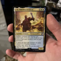 MTG Cid, Timeless Artificer (0417), NM-Mint, English Final Fantasy - Image 1