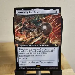 x1 Wrecking Ball Arm - Extended Art R MTG Commander: Final Fantasy M/NM, English - Image 1