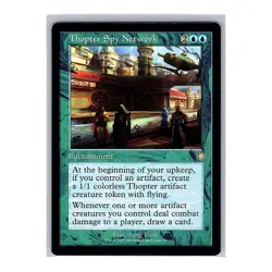 Thopter Spy Network #97 Regular Retro Frame Rare MTG 2022 CMD: The Brothers' War - Image 1