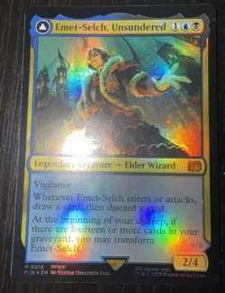 Emet-Selch, Unsundered - 218 - MTG Magic Final Fantasy - Foil - Image 1