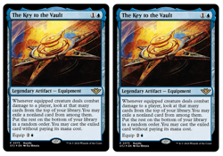 MTG - 2 x FOIL The Key to the Vault - Rare Artifact - Thunder Junction (OTJ) NM - Image 1