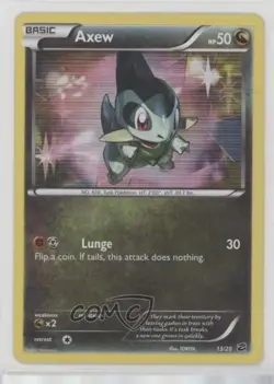 Axew Pokemon Dragon Vault Mini-Set #13 4s2 - Image 1