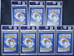 2022 Pokemon Evolving Skies Eeveelution Full Art Lot SEQUENTIALLY GRADED PSA 10 - Image 2