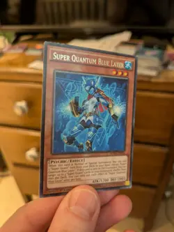 YuGiOh WIRA-EN032 Super Quantum Blue Layer 1st Edition NM - Image 1