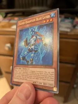YuGiOh WIRA-EN032 Super Quantum Blue Layer 1st Edition NM - Image 4