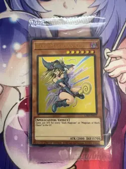 DARK MAGICIAN GIRL ULTRA RARE LART-EN035 SEALED YUGIOH - Image 1