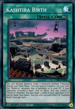 Kashtira Birth - Super Rare 1st Edition DABL-EN060 - NM - YuGiOh - Image 1