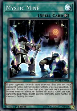 Mystic Mine - Super Rare 1st Edition DANE-EN064 - NM - YuGiOh - Image 1