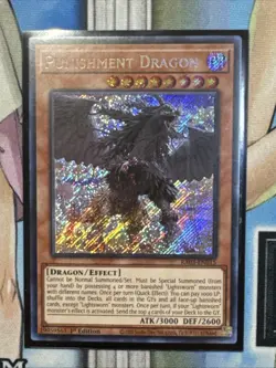 Yugioh Punishment Dragon RA03-EN015 Secret Rare 1st - NM - Image 1