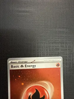 Basic Fire Energy SVE 002 - Holo Pokemon 151 Card - Image 2