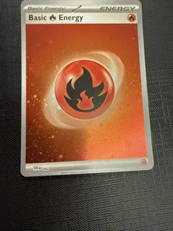 Basic Fire Energy SVE 002 - Holo Pokemon 151 Card - Image 3