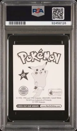 PSA 10 Mew Prism #S25 Pokemon Card Merlin Sticker 1999 Low Pop Gem Mint - Image 2