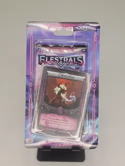 Elestrals TCG: Moonrise Blister Pack featuring the promo card Stellar Komalice - Image 1