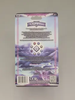 Elestrals TCG: Moonrise Blister Pack featuring the promo card Stellar Owlune. - Image 2