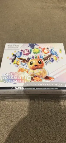 Pokemon Prismatic Evolutions Elite Trainer Box ETB, New, Sealed Not Center - Image 1