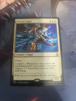 Emeria Angel Zendikar Card Magic the Gathering NM Condition Rare, Regular Card - Image 1