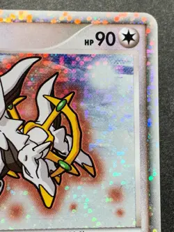 Pokemon card Arceus LV.100 022/022 2009 Pokemon TCG Japanese Holo Rare Damaged - Image 3
