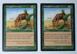 Rampant Growth 2x - Mirage - MTG Magic the Gathering - Image 1