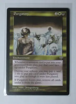Purgatory - Mirage - MTG Magic the Gathering - Image 1