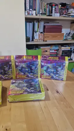 MTG March of the Machine Collector Booster Box English X6 - Image 3