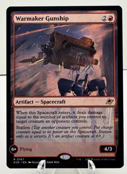 Warmaker Gunship X4 Playset 0167: Magic the Gathering(mtg) - Image 1