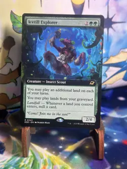 MTG Icetill Explorer (Extended Art), NM-Mint, (EOE #0343) Regular - Image 1