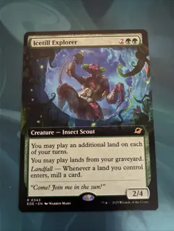 MTG Icetill Explorer (Extended Art), NM-Mint, (EOE #0343) Regular - Image 1