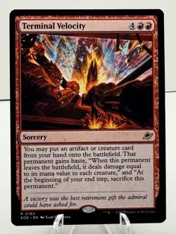 Terminal Velocity X4 Playset 0163:Magic the Gathering(mtg) - Image 1