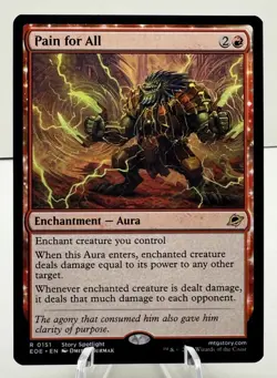Pain for All X4 Playset 0151: Magic the Gathering(mtg) - Image 1