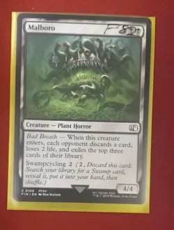 Malboro - 106 - FIN - NM - MTG Magic the Gathering - Image 1