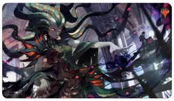MTG Vraska War of the Spark Alternate Art Playmat Ultra PRO Magic the Gathering - Image 1