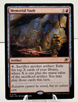 Memorial Vault X4 Playset 0145: Magic the Gathering(mtg) - Image 1